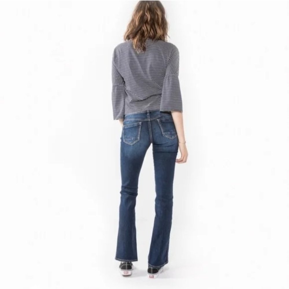 Silver Suki Slim Bootcut Jeans W32/L31 Stretch - Picture 3 of 12